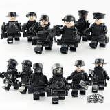 Special Operations SWAT Jeep Block Figures Set
