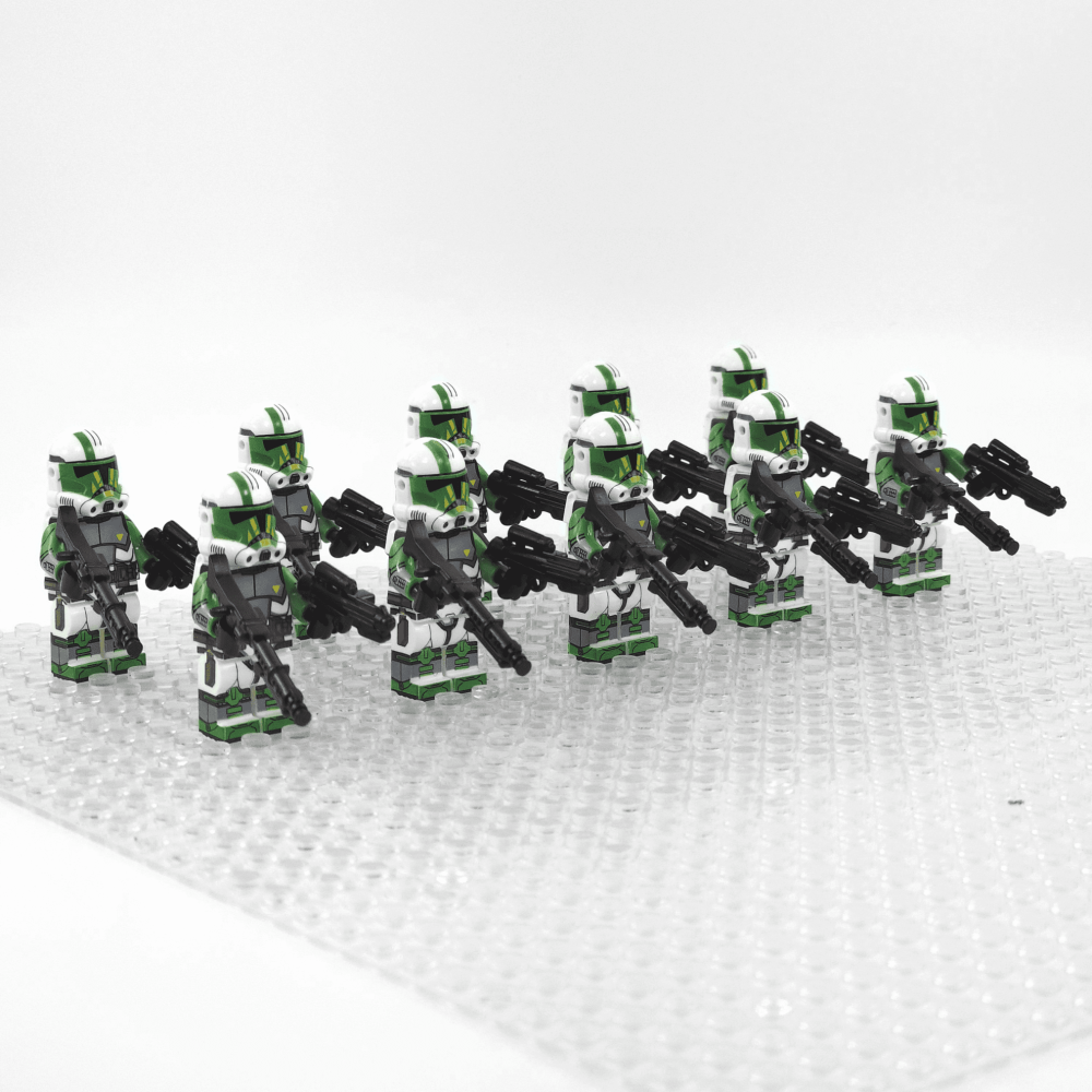 Space War Theme Doom’s Unit Phase 2 Assault Clone Troopers Block Figures Set