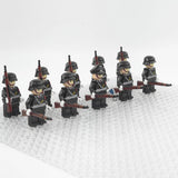 WWII German Honor Guard Soldiers Block Figures Set