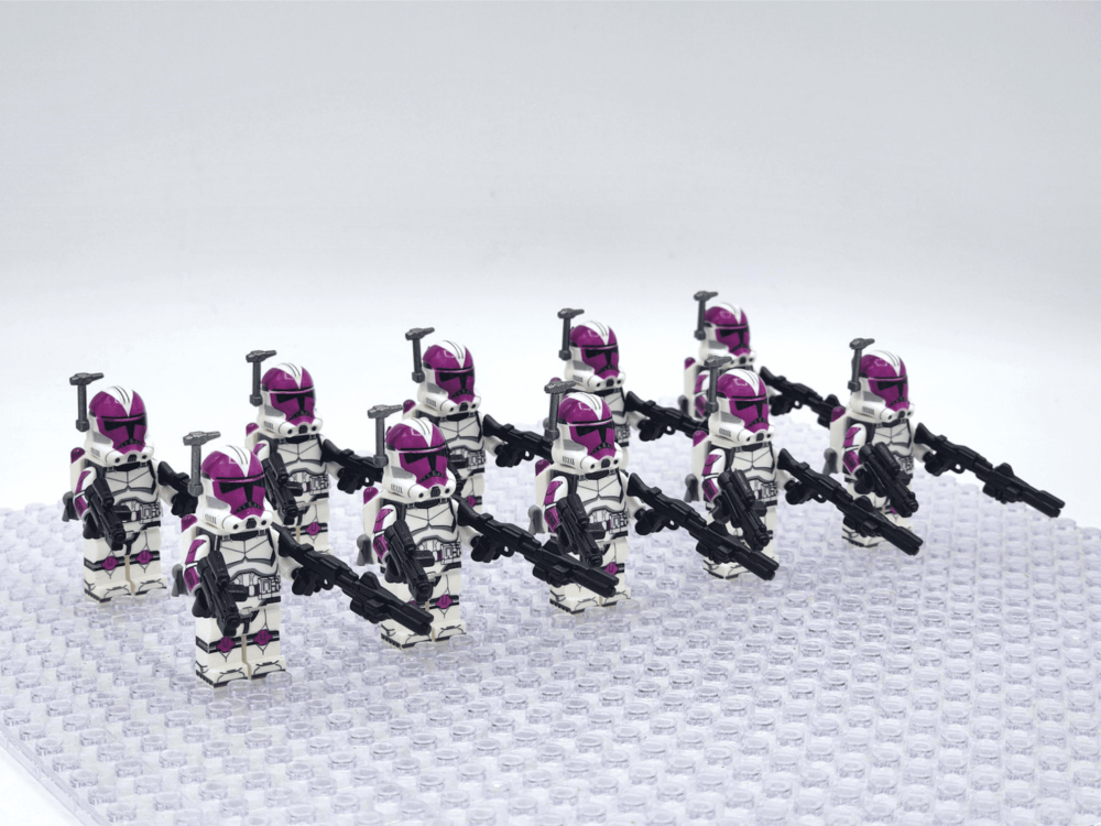 Space War Theme 21st Nova Corps Galactic Marines Clone Troopers Block Figures Set