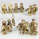 Special Ops Desert Division Block Figures Set