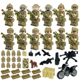 Special Operation Unit Block Figures Set