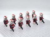 Space War Theme Coruscant Guard ARF Clone Trooper Block Figures Set