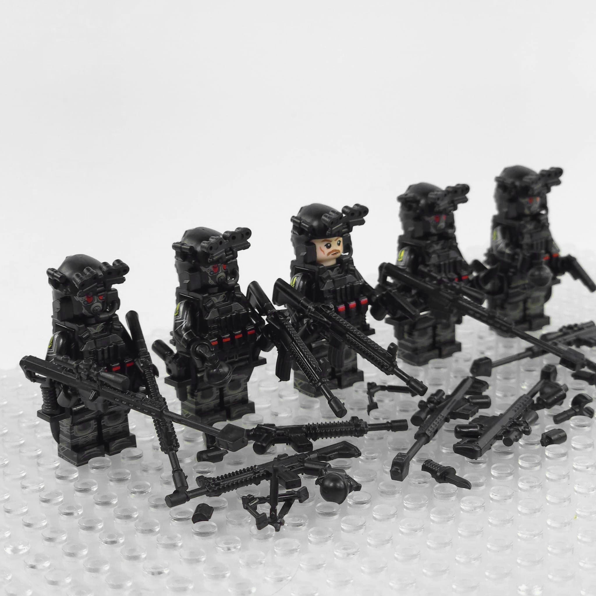 United Kingdom (SAS) Special Air Service Regiment Block Figures Set