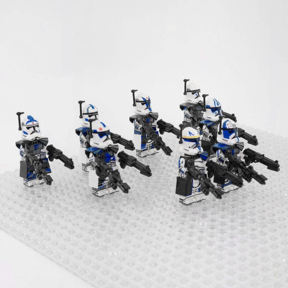 Space War Theme Captains and Heroes of the 501st Legion Block Figures Set