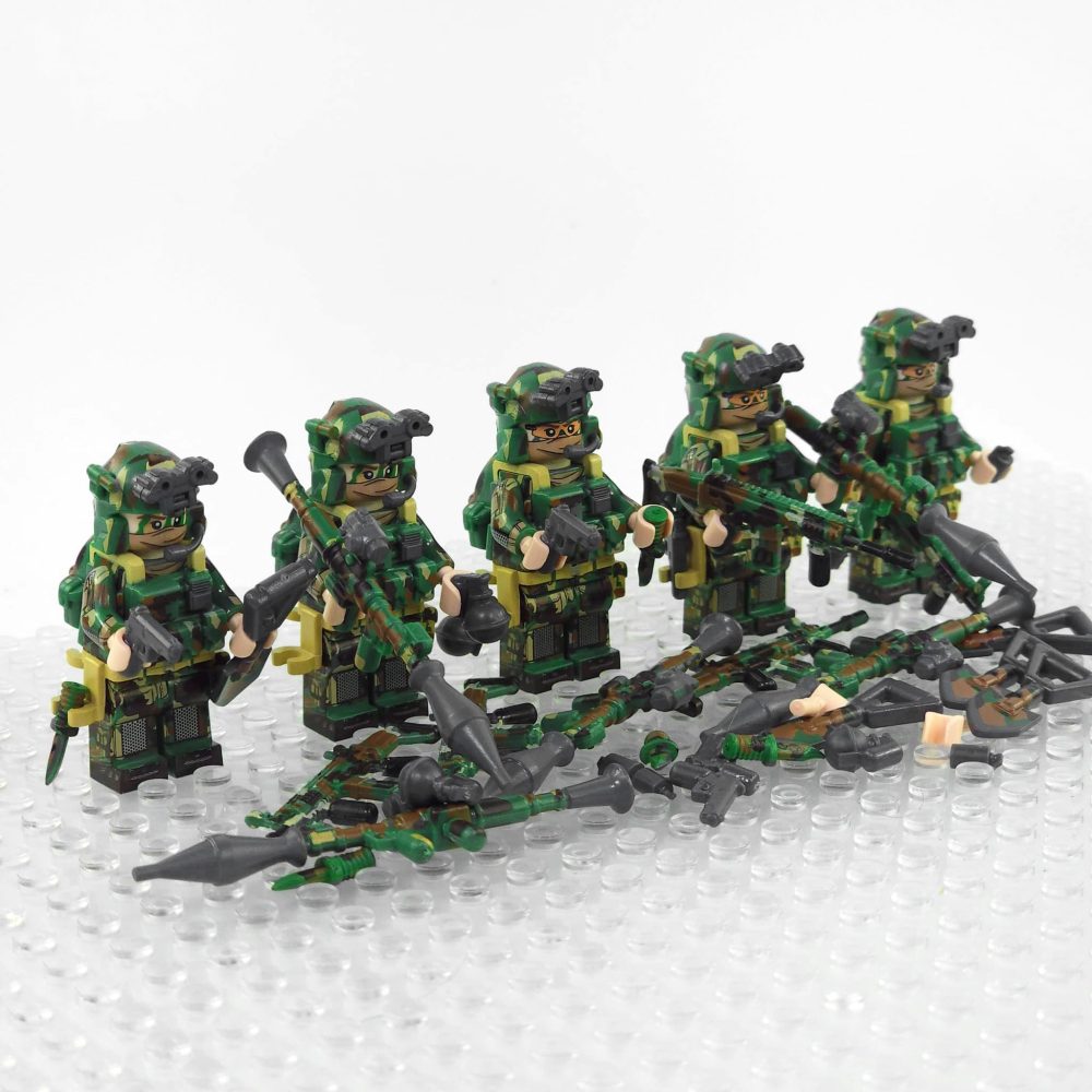 The Kommando Spezialkrafte German Special Forces Block Figures Set