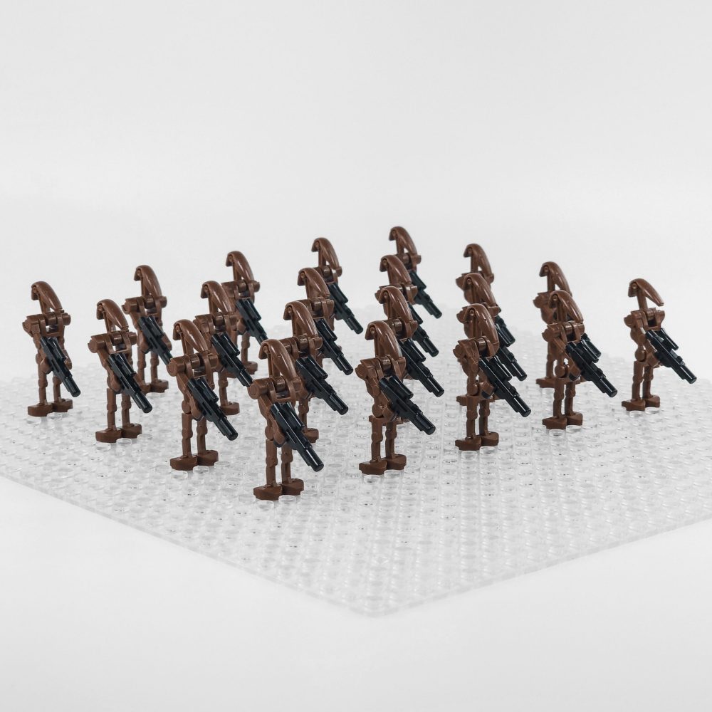 Space War Theme Geonosis B1 Battle Droid Army Block Figures Set