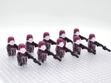 Space War Theme 21st Nova Corps Galactic Marines Block Figures Set