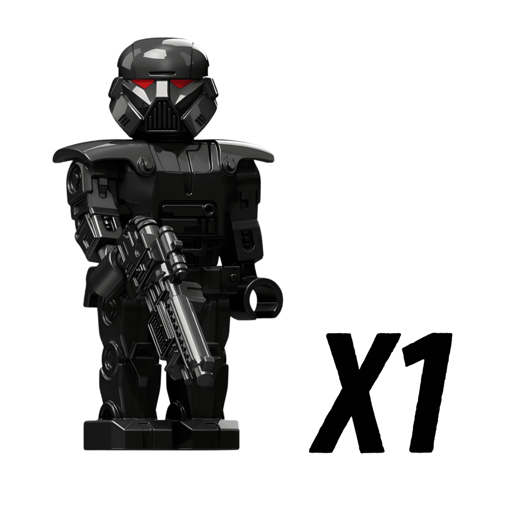 Space War Theme Phase 3 Dark Troopers Block Figures Set Style 1