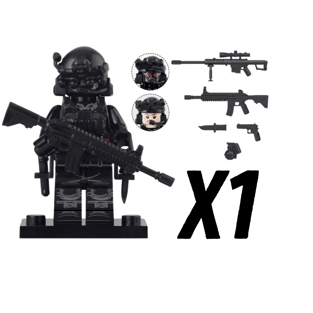 United Kingdom (SAS) Special Air Service Regiment Block Figures Set