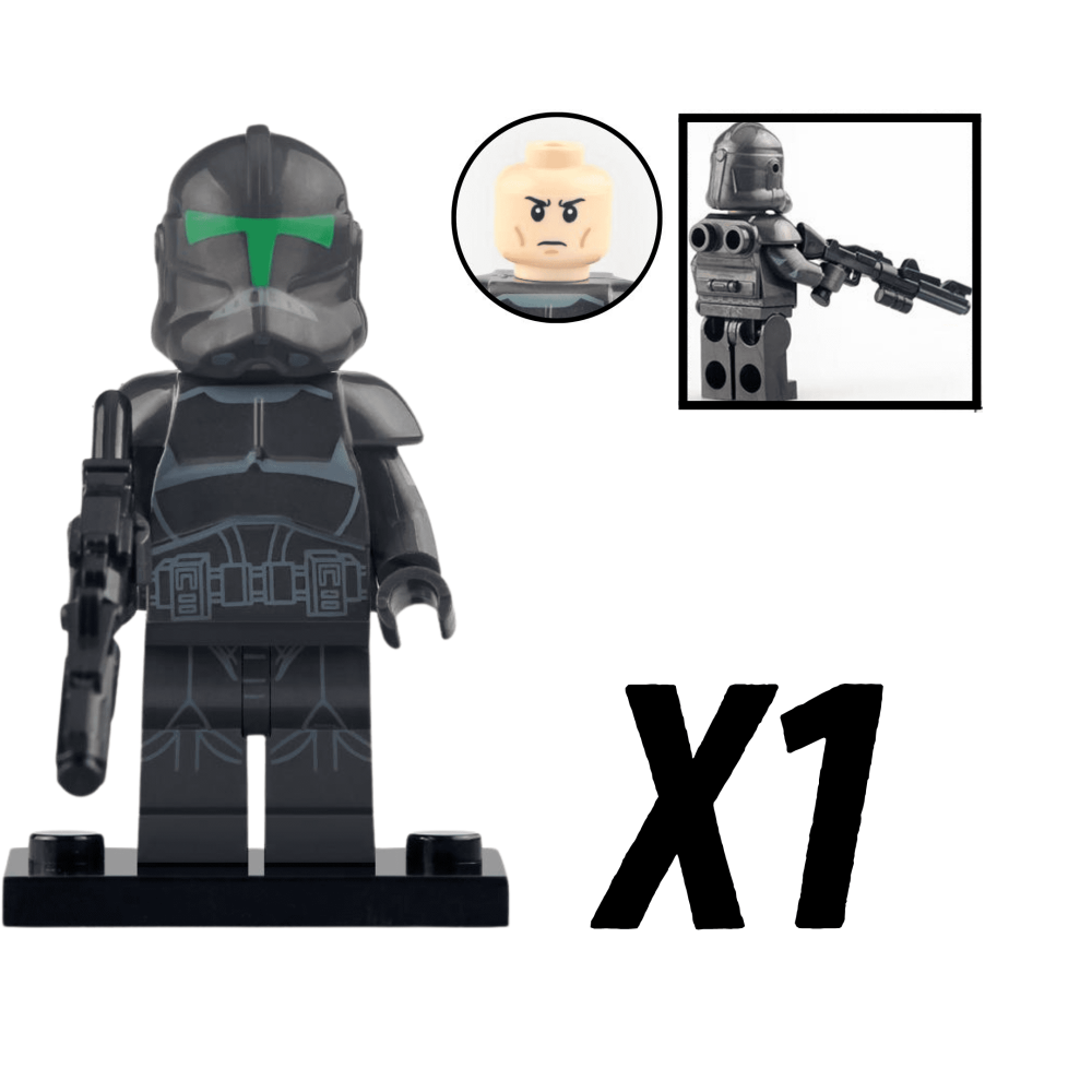 Space War Theme Elite Squad Clone Troopers Block Figures Set of 10pcs