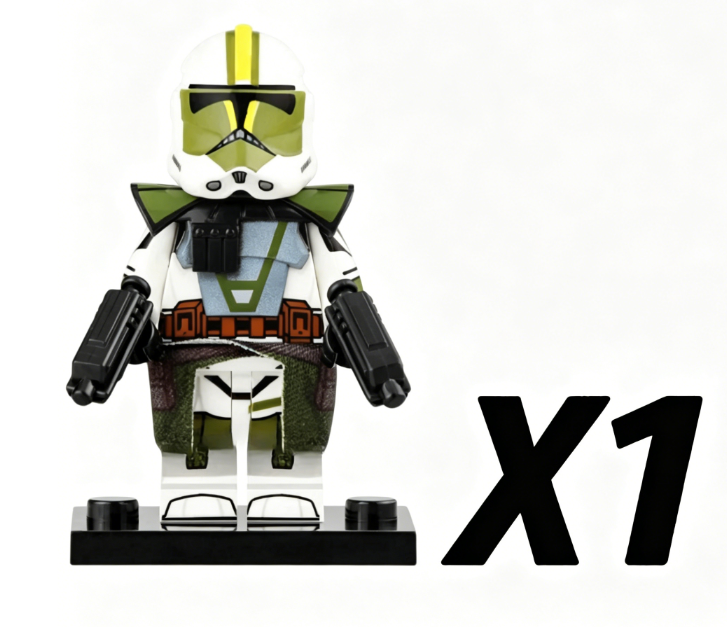 Space War Theme Doom Arc Clone Troopers Block Figures Set