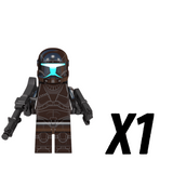 Space War Theme Republic Clone Commandos Omega Squad Block Figures Set