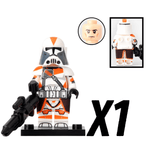 Space War Theme 212th Phase 2 Heavy Clone Troopers Block Figures Set of 10pcs