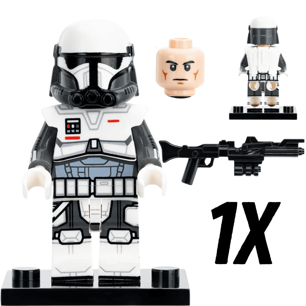 Space War Theme Imperial Super Commando Block Figures Set