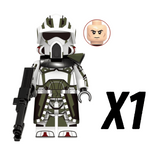 Space War Theme Trauma’s Unit Arc Arf Clone Troopers Block Figures Set of 10pcs