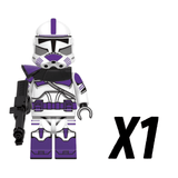 Space War Theme 187th Legion Arc Clone Troopers Block Figures Set