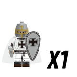 Crusades Teutonic Knights Swords Block Figures Set of 10pcs