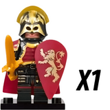 Game of Thrones House Lannister The Golden Knights Block Figures Set