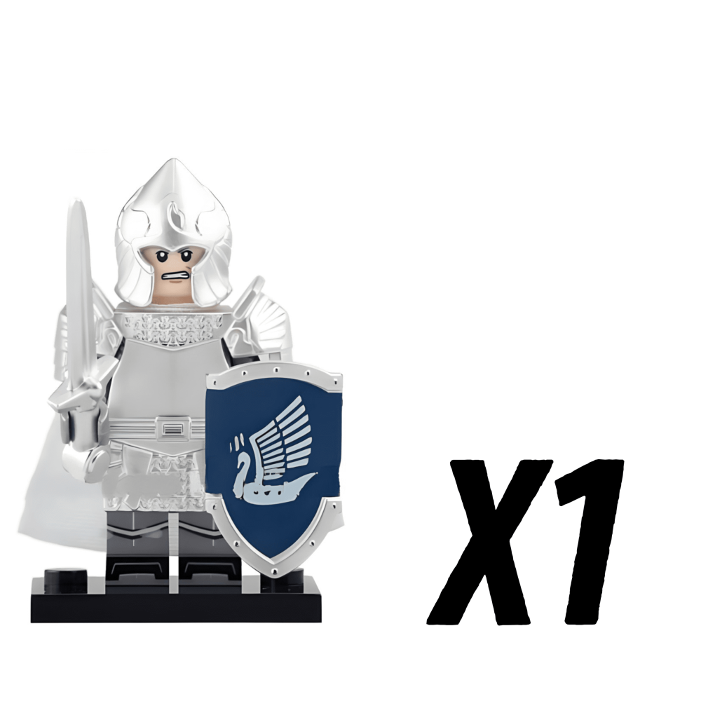 Lord the Rings Dol Amroth Swordsmen Numenor Block Figures