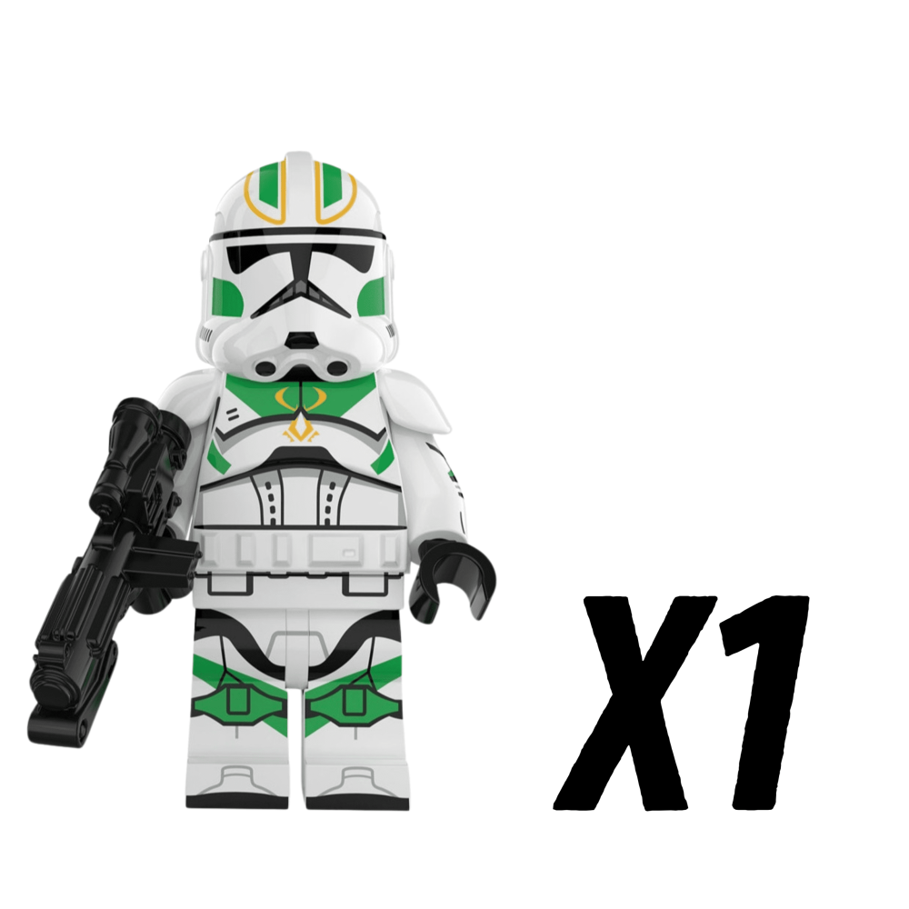 Space War Theme Horn Company Clone Troopers Block Figures