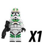 Space War Theme Horn Company Clone Troopers Block Figures