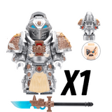Space Marines Grey Knight Block Figures