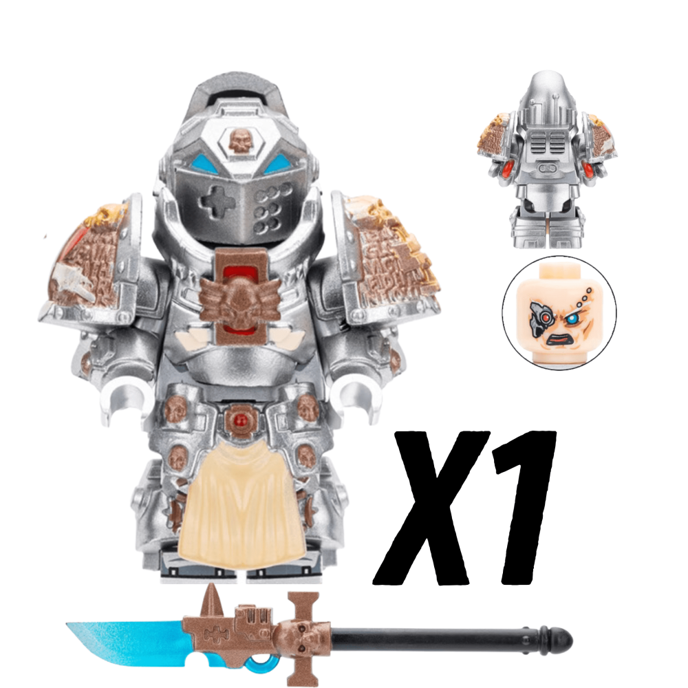 Space Marines Grey Knight Block Figures