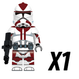 Space War Theme 91st Anaxes Clones Troopers Block Figures Set of 10pcs