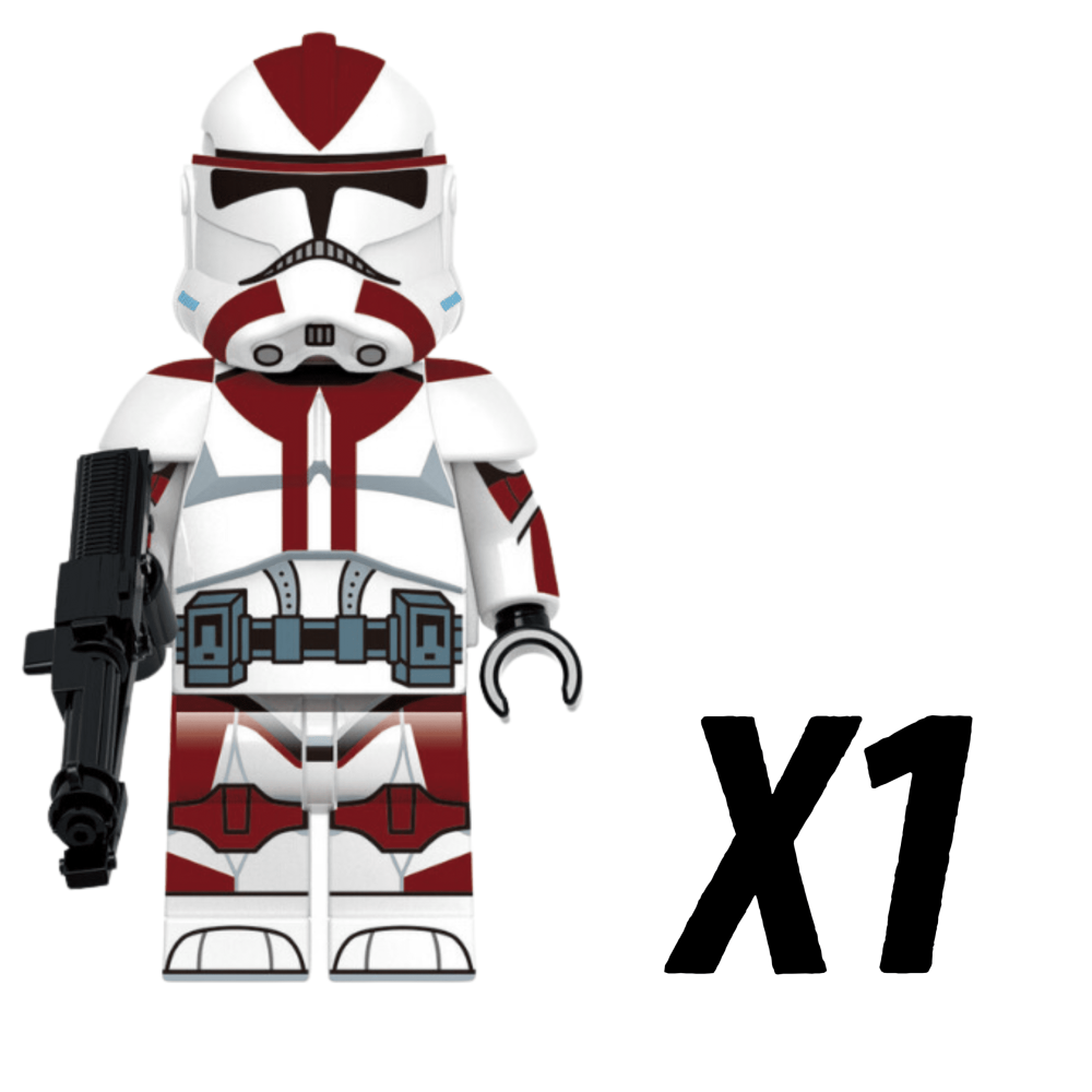 Space War Theme 91st Anaxes Clones Troopers Block Figures Set of 10pcs