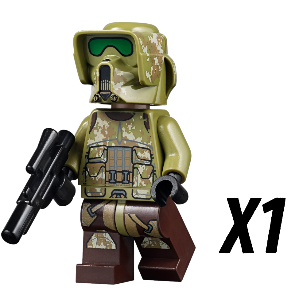 Space War Theme Kashyyyk Scout Trooper Block Figures Set of 10pcs