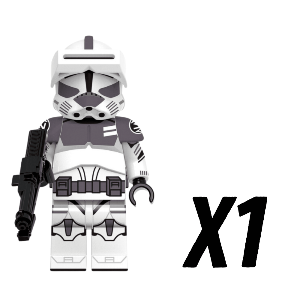 Space War Theme Kamino Security Team Block Figures Set of 5pcs