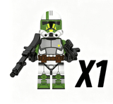 Space War Theme Doom’s Unit Phase 2 Assault Clone Troopers Block Figures Set