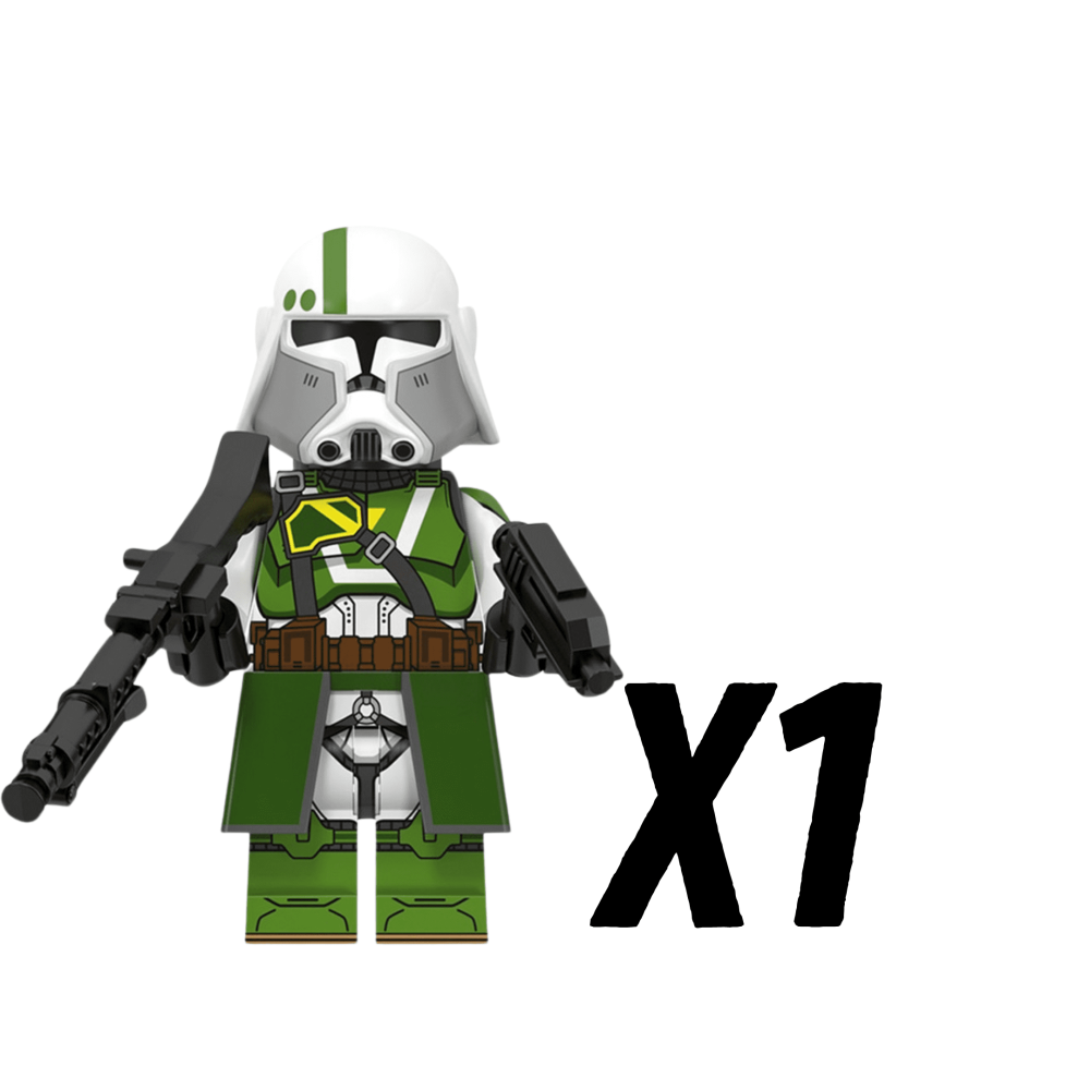 Space War Theme Doom’s Unit Heavy Jetpack Clone Troopers Block Figures Set