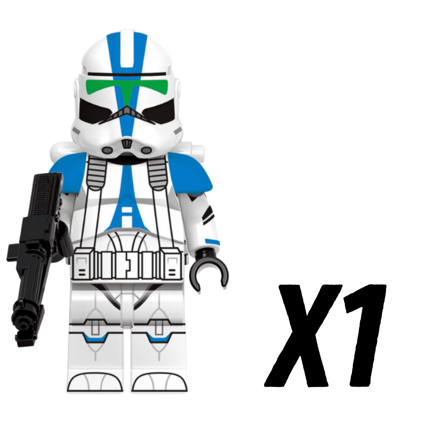 Space War Theme 501st Jetpack Clone Troopers Block Figures Set of 5pcs