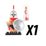 Spartan Warriors Swords Block Figures Set of 10pcs