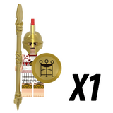 Greek Hoplites Block Figures Set of 10pcs