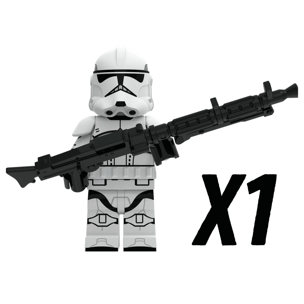Space War Theme Phase 2 Clone Troopers Block Figures Set of 10pcs