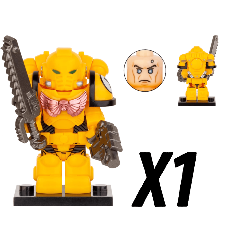 Imperial Fists Space Marines Block Figures Set