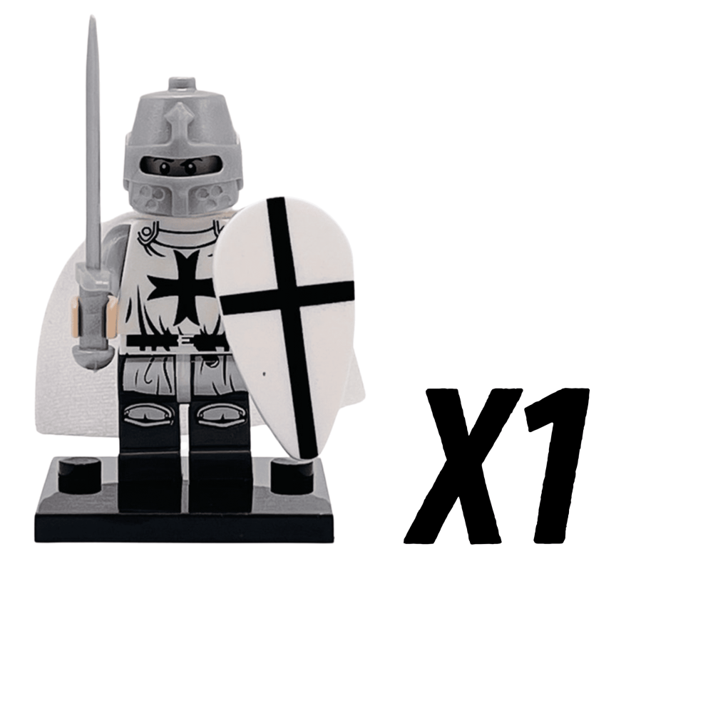 Crusader Knight Block Figures Set of 10pcs