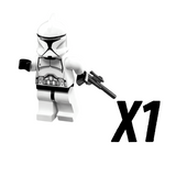 Space War Theme Phase 1 Clone Troopers Block Figures Set of 10pcs
