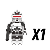 Space War Theme 13th Battalion Phase 1 Clone Troopers Block Figures Set of 10pcs