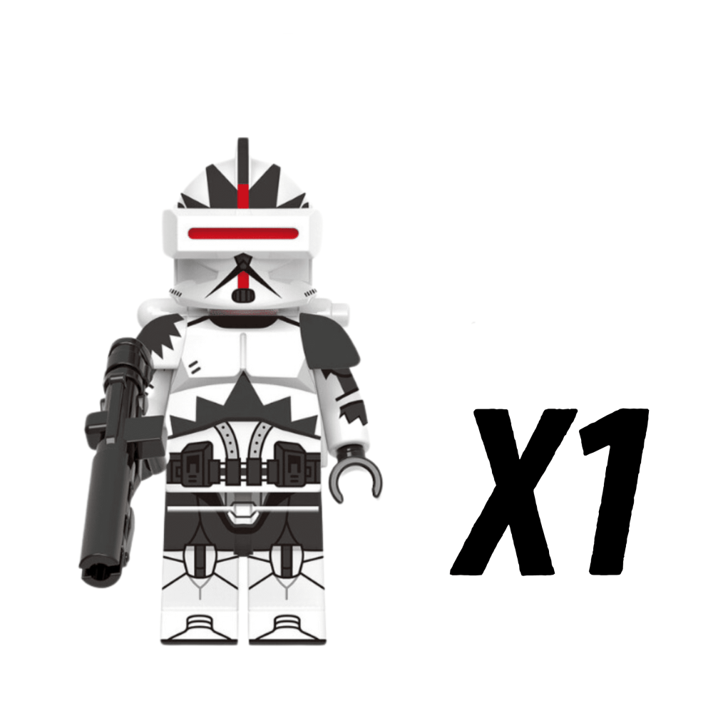 Space War Theme 13th Battalion Phase 1 Clone Troopers Block Figures Set of 10pcs