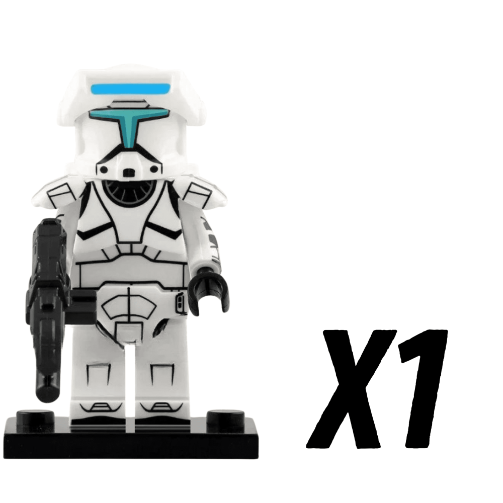 Space War Theme Republic Clone Commandos Alpha Squad Block Figures