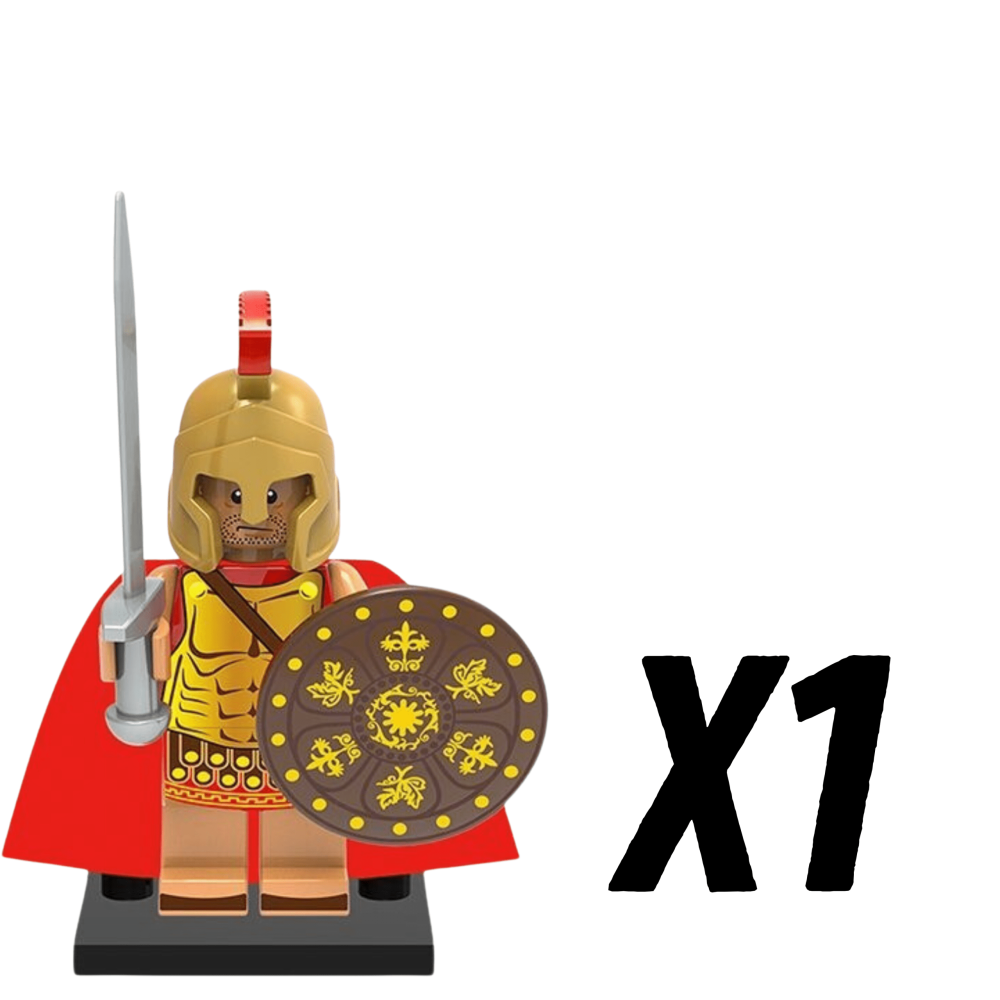 Roman Soldiers Block Figures Set of 10pcs