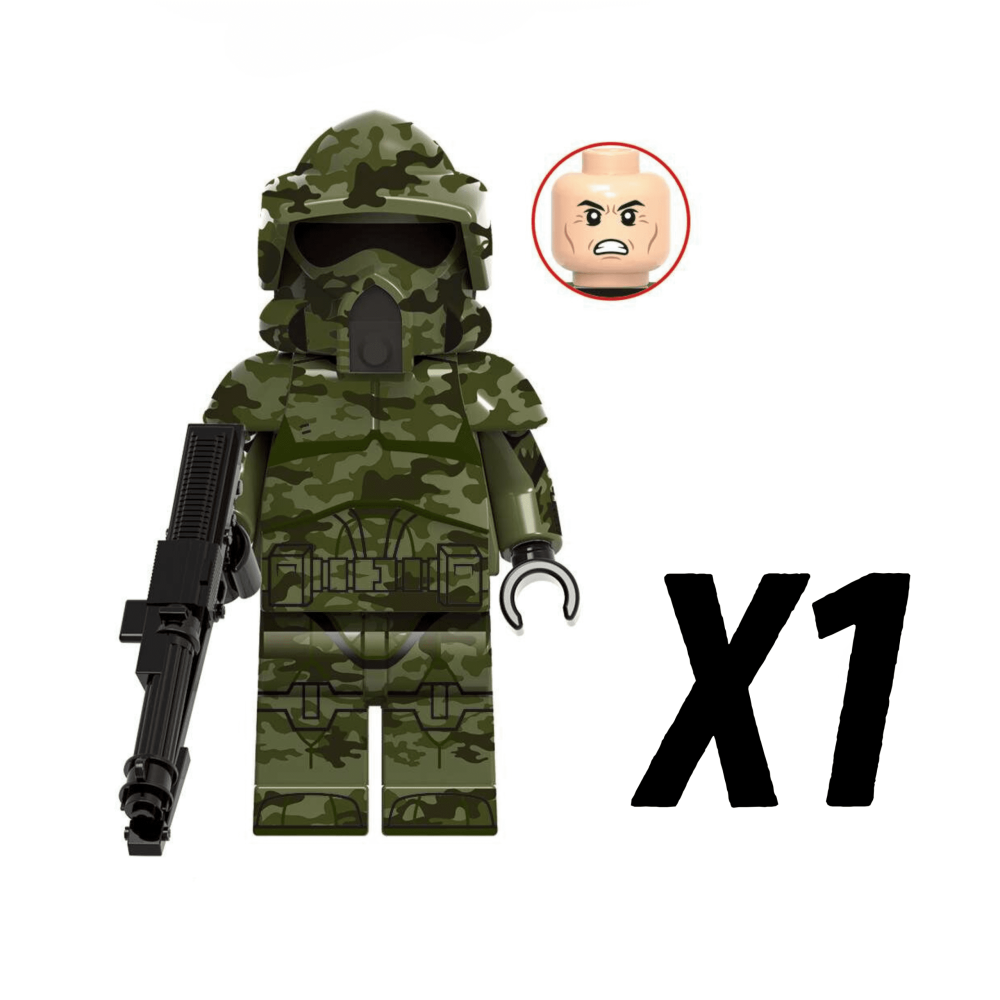 Space War Theme Kashyyyk 41st Forest ARF Clone Trooper Block Figures Set