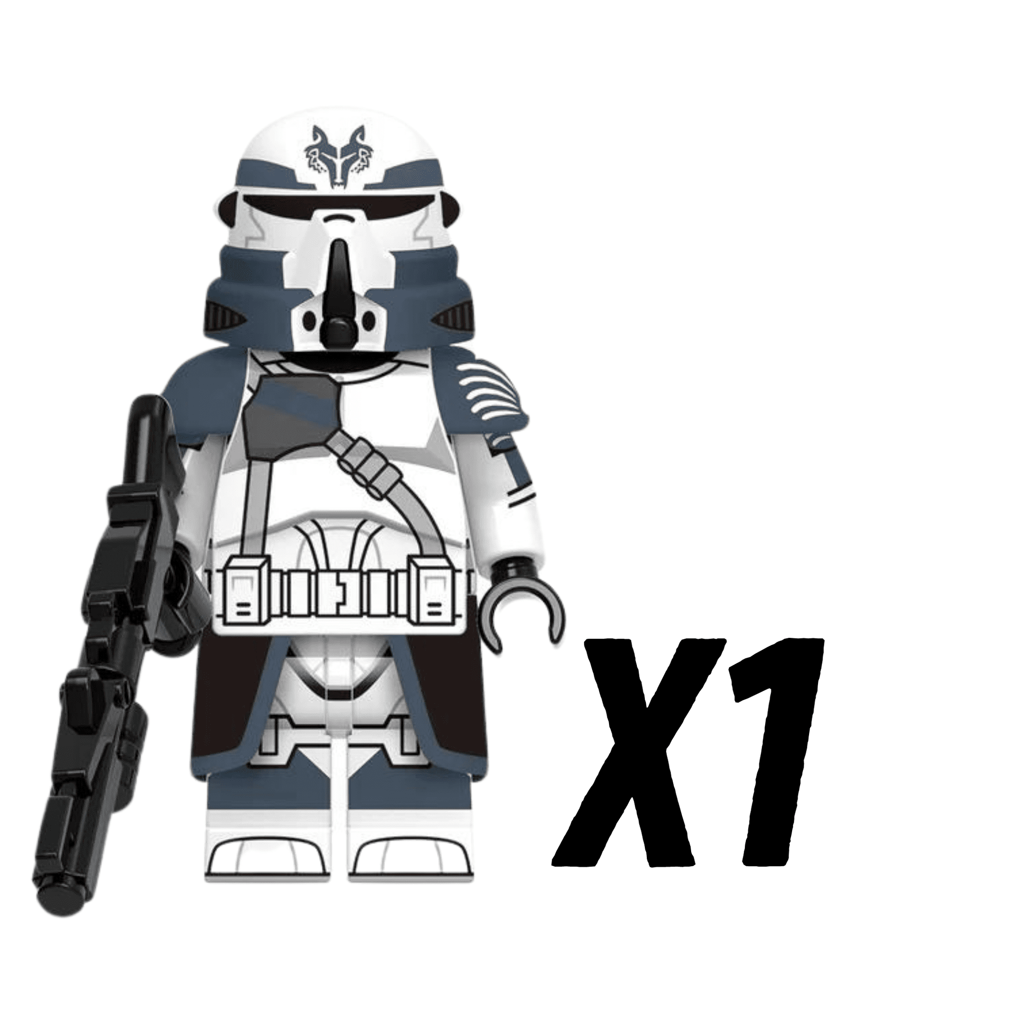 Space War Theme Wolfpack Airborne Trooper Block Figures Set