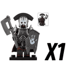 Lord the Rings Uruk-Hai Commander Infantry Block Figures Set 5pcs