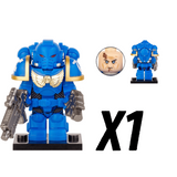 Ultramarines Space Marines Block Figures Set