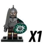 Lord the Rings Riders Rohan Long Swords Block Figures Set 10pcs